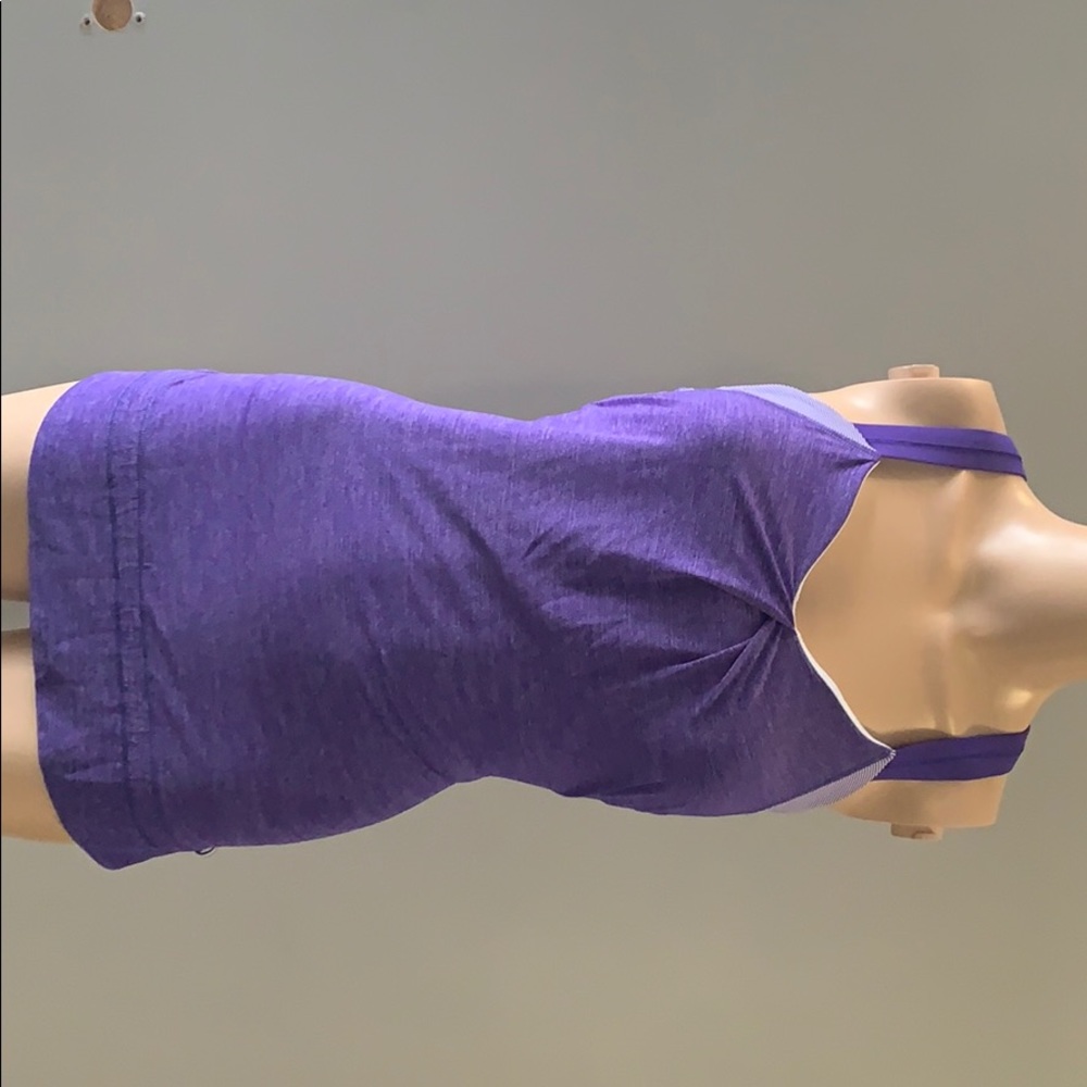Lululemon built in sports bra- drawstring bottom
